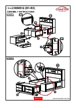 Preview for 6 page of Coaster 200609Q Assembly Instructions Manual