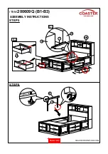 Preview for 7 page of Coaster 200609Q Assembly Instructions Manual