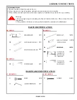 Preview for 2 page of Coaster 200701KE Assembly Instructions