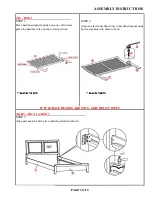 Preview for 3 page of Coaster 200701KE Assembly Instructions