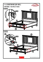 Preview for 7 page of Coaster 200970KE Assembly Instructions Manual