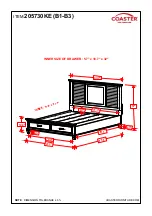 Preview for 11 page of Coaster 200970KE Assembly Instructions Manual