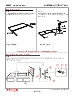 Preview for 3 page of Coaster 202311Q Assembly Instructions