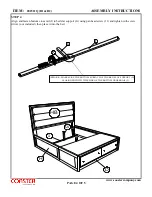 Preview for 4 page of Coaster 202311Q Assembly Instructions