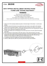 Preview for 5 page of Coaster 202393 Assembly Instruction Manual