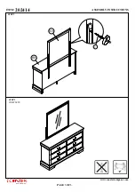 Предварительный просмотр 3 страницы Coaster 202414 Assembly Instructions