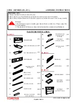 Preview for 2 page of Coaster 202701KE B1 Assembly Instructions Manual