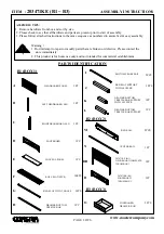 Preview for 2 page of Coaster 203471KE Assembly Instructions Manual