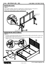 Preview for 4 page of Coaster 203471KE Assembly Instructions Manual