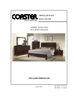 Preview for 1 page of Coaster 203491Q Assembly Instructions