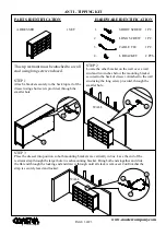 Preview for 3 page of Coaster 203493 Assembly Instructions