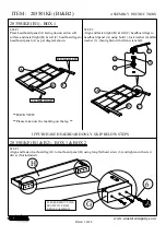 Preview for 3 page of Coaster 203501KE Assembly Instructions