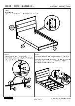 Preview for 4 page of Coaster 203501KE Assembly Instructions