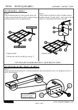 Preview for 3 page of Coaster 203501Q Assembly Instructions