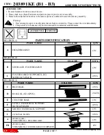 Preview for 2 page of Coaster 203891Q Assembly Instructions Manual