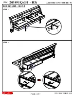 Preview for 4 page of Coaster 203891Q Assembly Instructions Manual