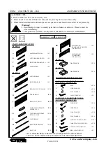 Preview for 2 page of Coaster 204190KW Assembly Instructions