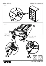 Preview for 3 page of Coaster 204395 Assembly Instructions