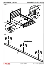 Preview for 4 page of Coaster 204440KE (B1-B3) Assembly Instructions Manual