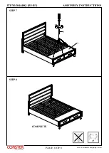 Preview for 6 page of Coaster 204440Q B1 Assembly Instructions Manual