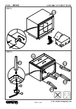 Preview for 3 page of Coaster 205042 Assembly Instructions