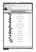 Preview for 4 page of Coaster 205070KW Assembly Instructions Manual