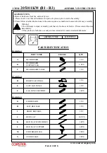 Preview for 2 page of Coaster 205101KW Assembly Instructions Manual