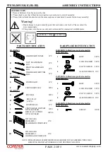 Preview for 2 page of Coaster 205131KE Assembly Instructions