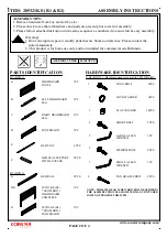 Preview for 2 page of Coaster 205321KEB1 Assembly Instructions