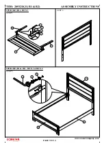 Preview for 3 page of Coaster 205321KEB1 Assembly Instructions