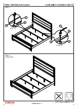 Preview for 4 page of Coaster 205321KEB1 Assembly Instructions