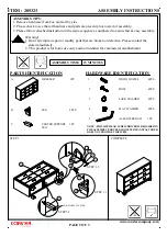 Предварительный просмотр 2 страницы Coaster 205323 Assembly Instructions