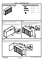 Предварительный просмотр 3 страницы Coaster 205323 Assembly Instructions