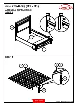 Preview for 5 page of Coaster 205440Q Assembly Instructions Manual