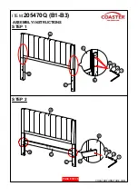 Preview for 8 page of Coaster 205470Q Assembly Instructions Manual