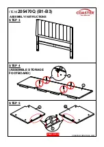 Preview for 9 page of Coaster 205470Q Assembly Instructions Manual