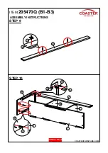 Preview for 11 page of Coaster 205470Q Assembly Instructions Manual