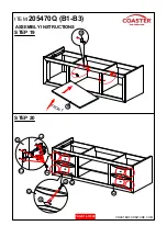 Preview for 16 page of Coaster 205470Q Assembly Instructions Manual