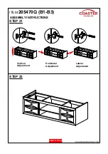 Preview for 17 page of Coaster 205470Q Assembly Instructions Manual