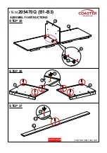 Preview for 19 page of Coaster 205470Q Assembly Instructions Manual