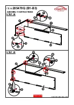 Preview for 20 page of Coaster 205470Q Assembly Instructions Manual