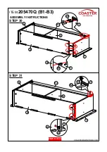 Preview for 21 page of Coaster 205470Q Assembly Instructions Manual