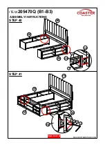 Preview for 26 page of Coaster 205470Q Assembly Instructions Manual