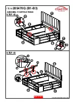 Preview for 27 page of Coaster 205470Q Assembly Instructions Manual