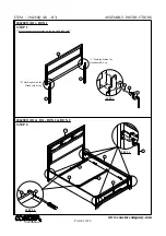 Preview for 3 page of Coaster 206280Q Assembly Instructions Manual