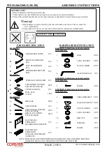 Preview for 2 page of Coaster 206320KE Assembly Instructions Manual