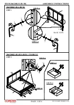 Preview for 3 page of Coaster 206320KE Assembly Instructions Manual