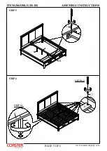 Preview for 5 page of Coaster 206320KE Assembly Instructions Manual