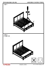 Preview for 6 page of Coaster 206320KE Assembly Instructions Manual