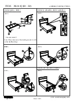 Preview for 3 page of Coaster 206361Q B1 Assembly Instructions